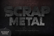 Rusty Metal Text Effects, a Layer Style Add-On by Andrew Skoch Design (Thumbnail 4 of 9)