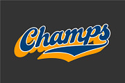 Atlanta - Bold Vintage Sports Font, a Script Font by WhymoreArt (Thumbnail 5 of 16)