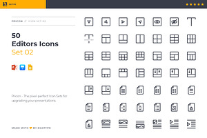Pricon - Editors Icon Set 02