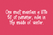 Strawberry Garden Sans, a Handwritten Font by Beck McCormick (Thumbnail 9 of 10)