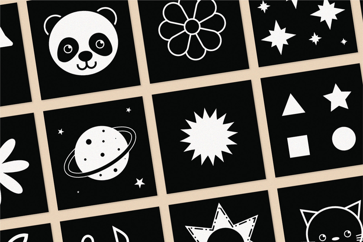 Montessori Cards for Babies, a Decorative Illustration by Orca Design (Photo 4 of 5)