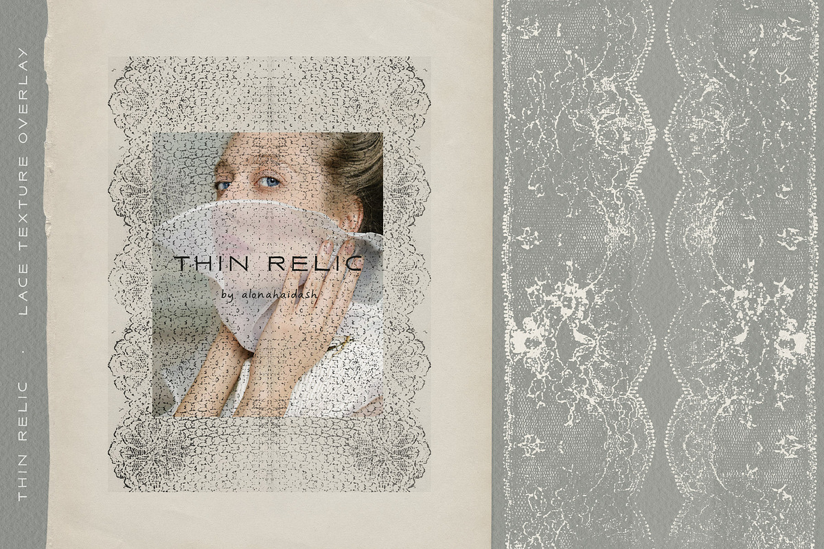 Thin Relic - Lace Texture Overlays, a Texture Graphic by alonahaidash (Photo 1 of 19)