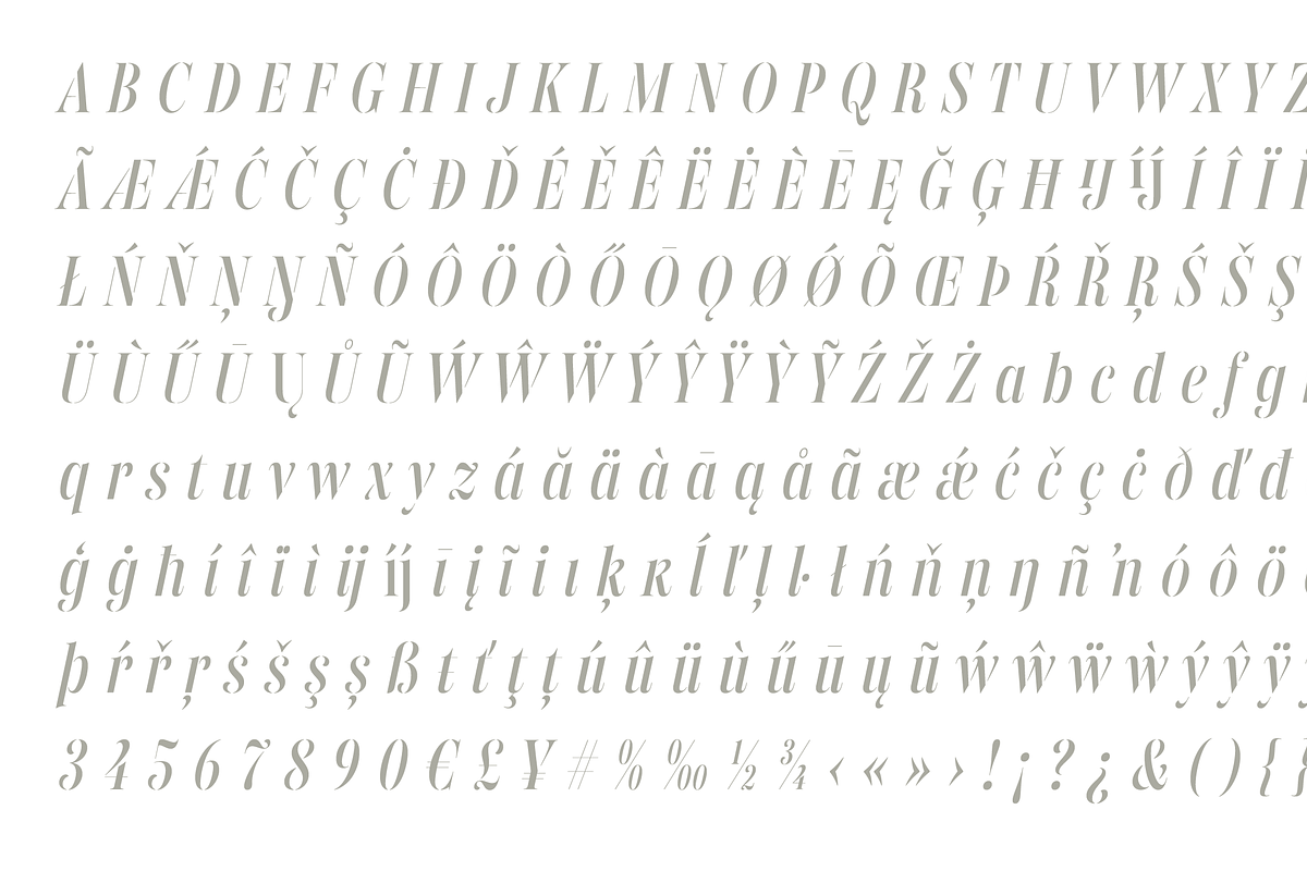 Gabriela Stencil Condensed, a Font by Lechuga Type (Photo 16 of 17)