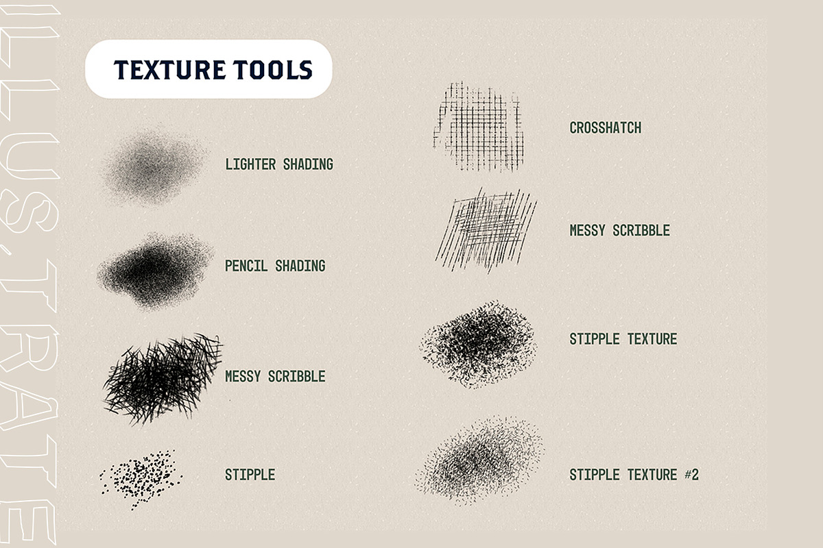 DAVID HOCKNEY PROCREATE BRUSHES, a Brush Add-On by Illus.trate (Photo 6 of 6)