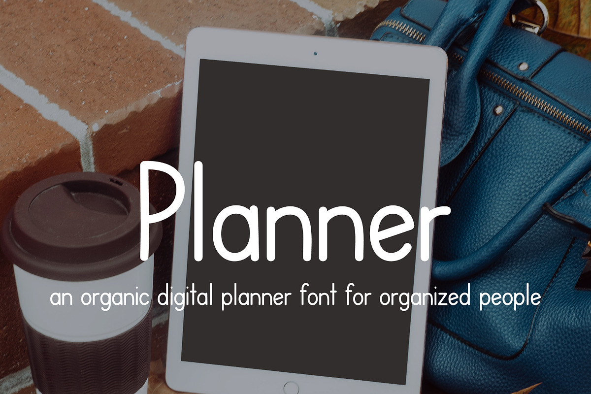 Planner Font, a Handwritten Font by noonsun (Photo 1 of 5)