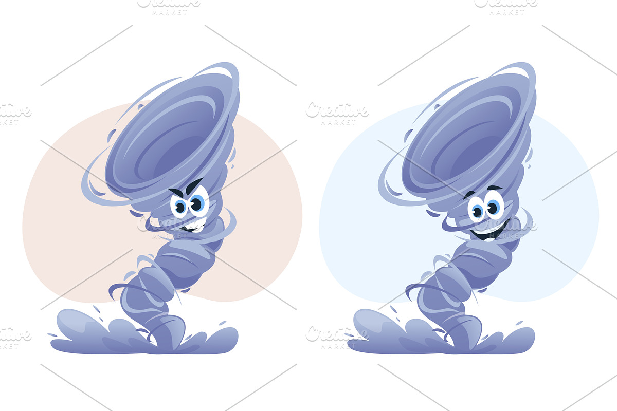 Fun and wicked cartoon character of, an Illustration by Vectorbuum