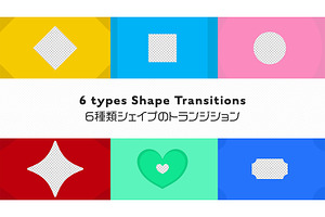 6types Shape Transitions (Mogrt)
