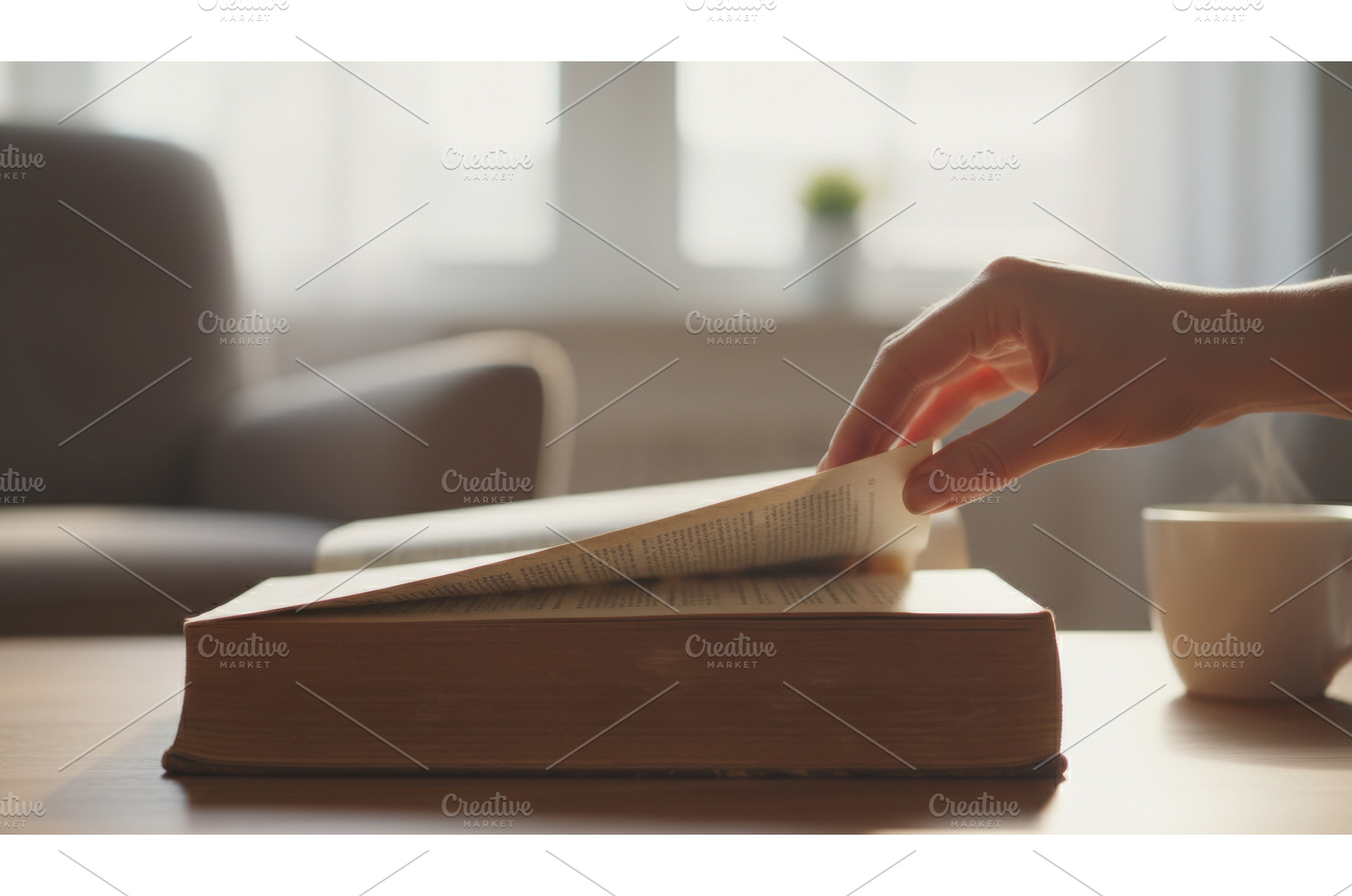 Womans hand turning a page of a, a Person Photo by Igor Tichonow