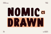 CS Nomic Drawn, a Sans Serif Font by Craft Supply Co. (Thumbnail 1 of 8)