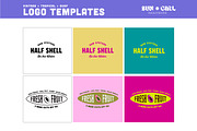 Vintage Tropical Surf Logo Templates, a Branding & Logo Template by sungirlgraphics (Thumbnail 9 of 12)