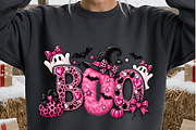 BOO Halloween PNG, Cute Girly Ghost, a Seasonal Illustration by Coco Bloom (Thumbnail 4 of 4)