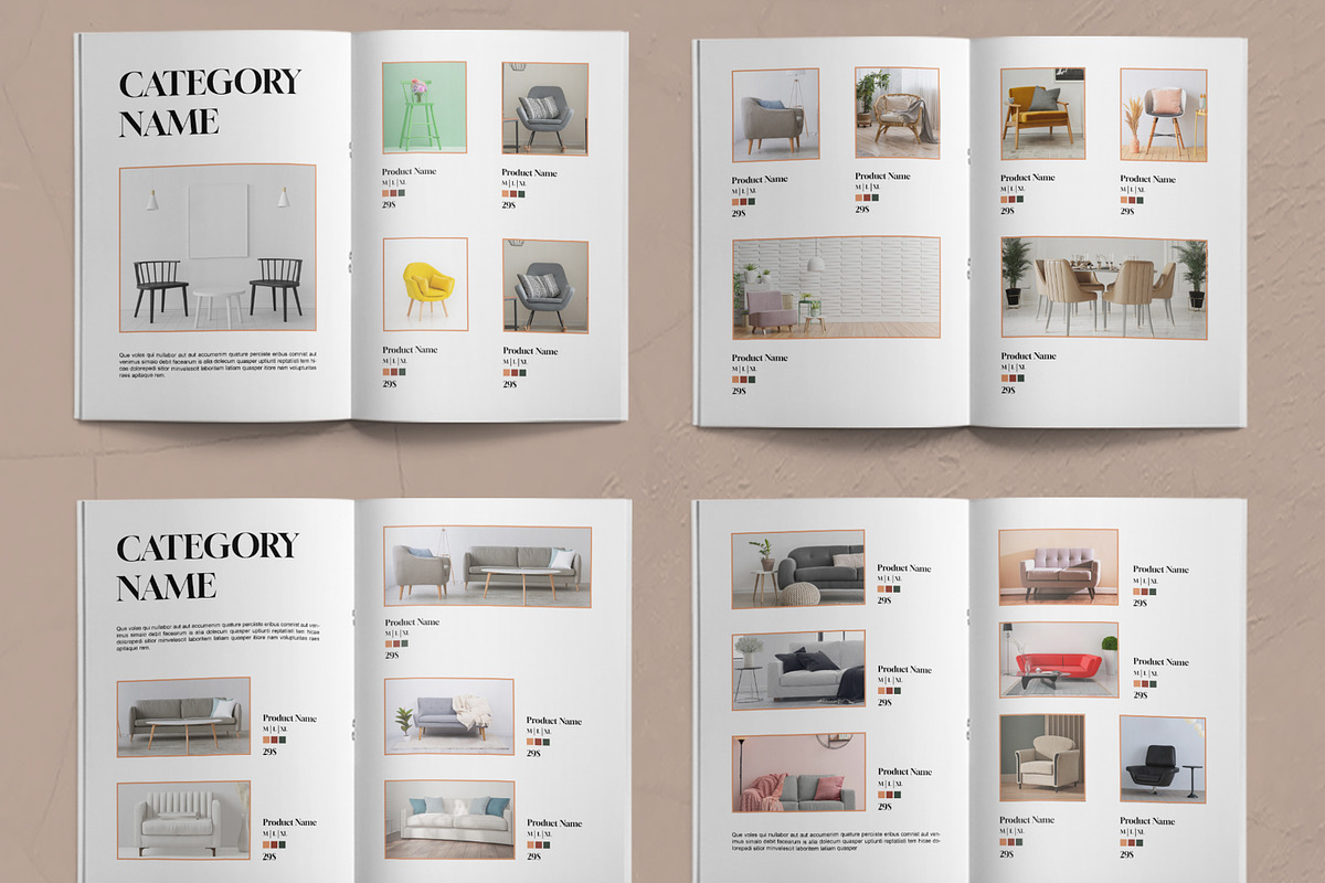 Catalog with Gold Accents, a Brochure Template by ContestDesign (Photo 3 of 3)