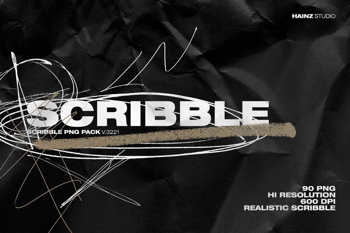 Scribble v.3221 - 90 png Scribble, an Object Graphic by Hainz Studio (Photo 1 of 7)