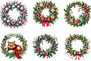 Grass Wreath Christmas Sublimation, an Illustration by CraftArtStudio (Thumbnail 3 of 6)