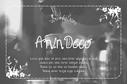 Anin Deco, a Script Font by Gblack Id (Thumbnail 1 of 6)