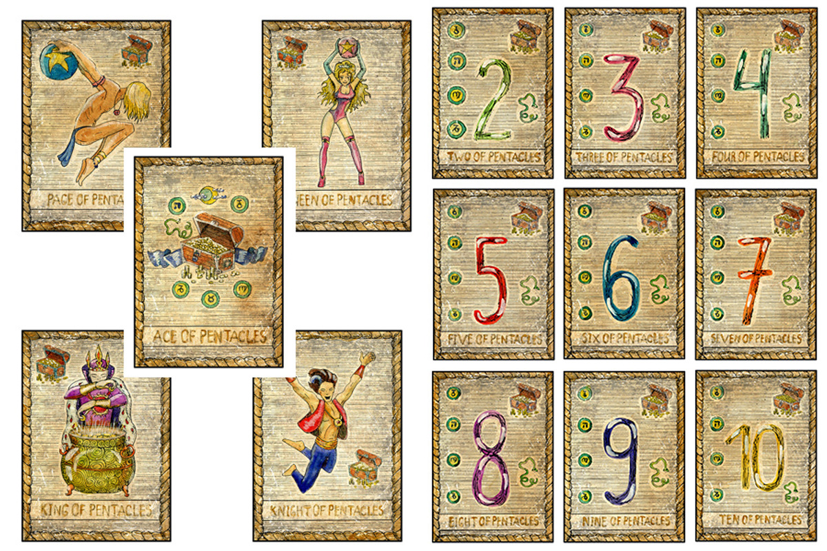 Samiramay Tarot Digital Deck, a Decorative Illustration by Samiramay (Photo 6 of 9)