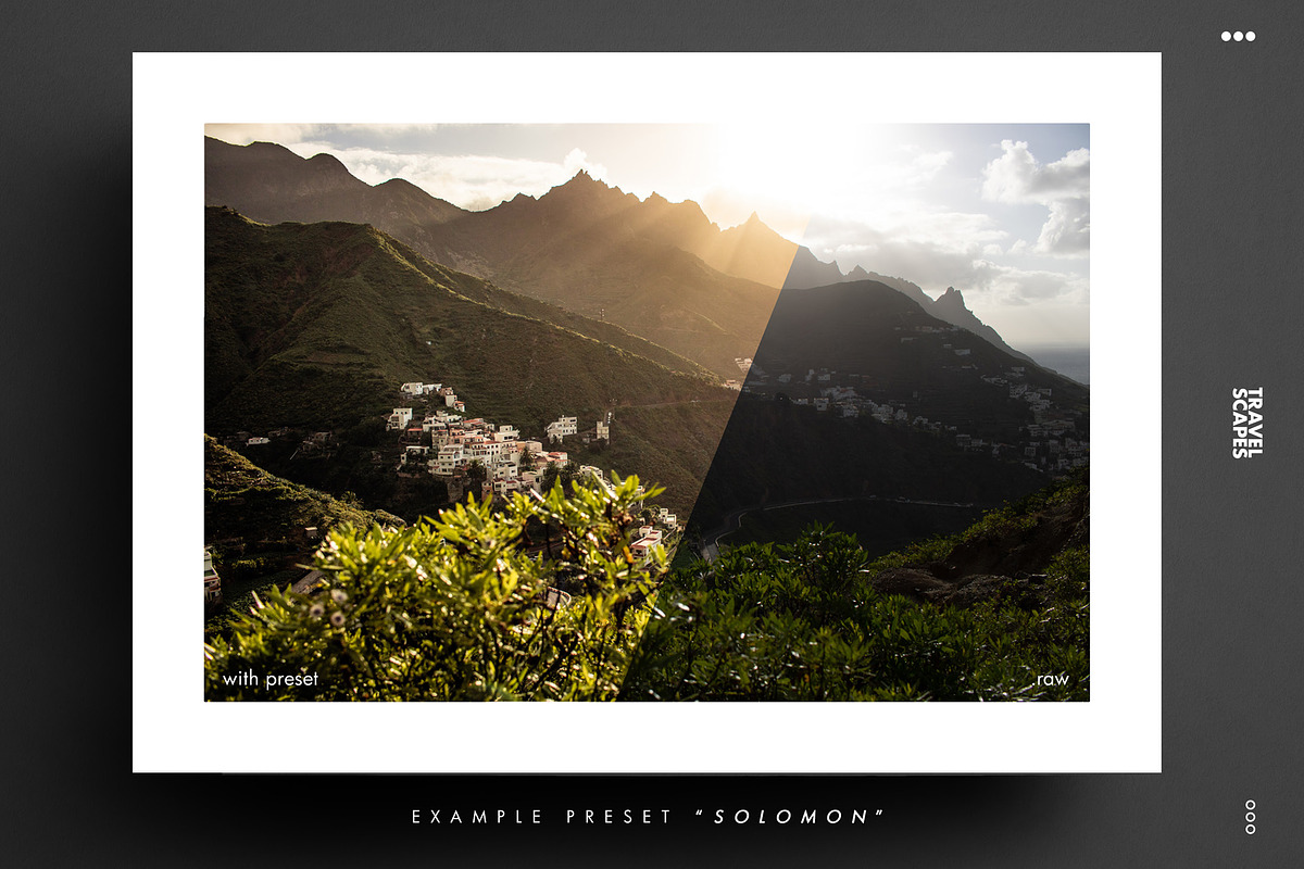 TRAVEL SCAPES | LR Landscape Looks preview 3
