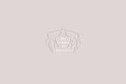 Feminine line drawing logo kit, a Branding & Logo Template by Tropical Type (Thumbnail 8 of 9)