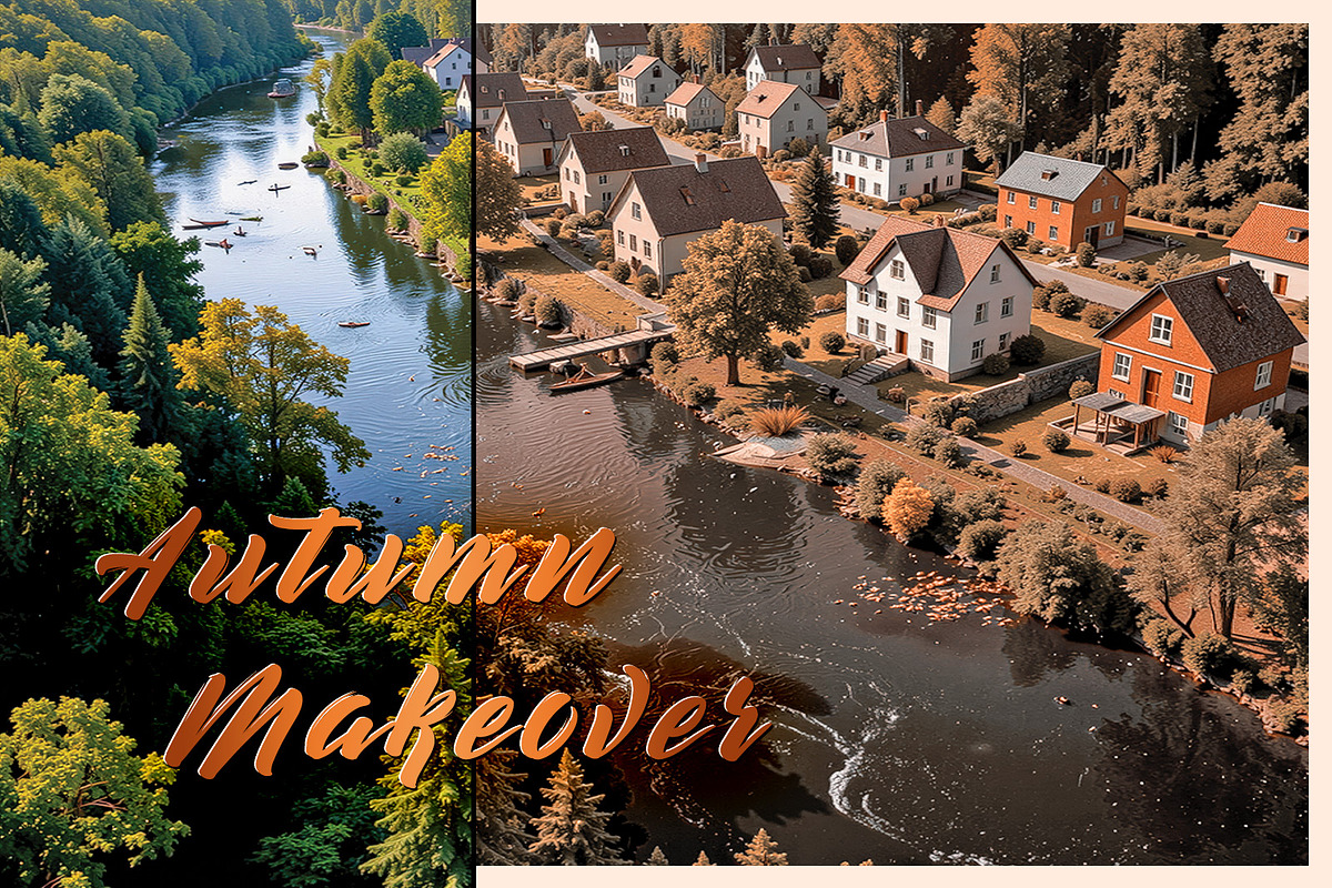Autumn Makeover, an Action Add-On by Pencil Pixels (Photo 1 of 9)