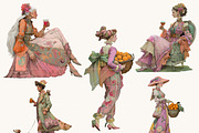 Whimsical Pastel Fashion Clipart, a Person Illustration by Design Scotch (Thumbnail 7 of 9)