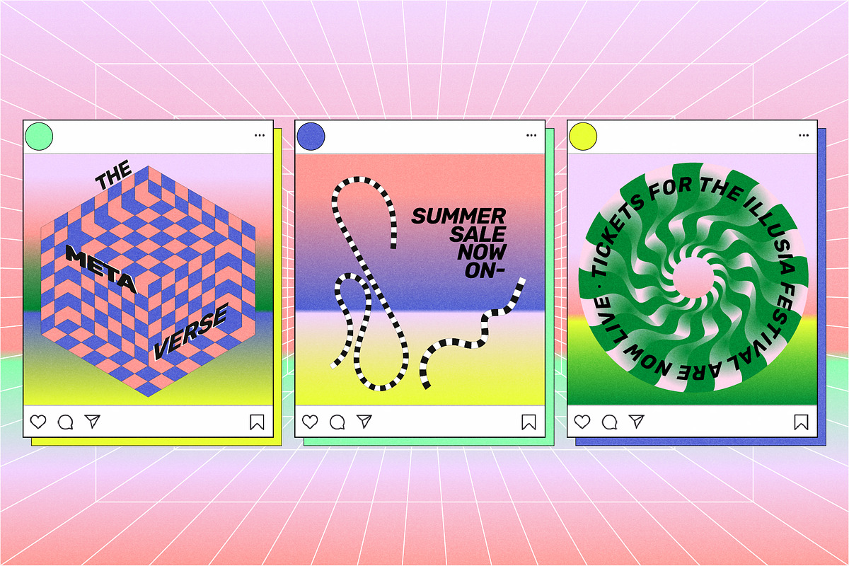 SuperSpectiva Retro Geo Clipart, an Object Graphic by angelainthefields (Photo 6 of 17)