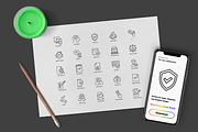 Approved | 25 Thin Line Icons, an Outline Icon by Alex Blogoodf (Thumbnail 5 of 15)