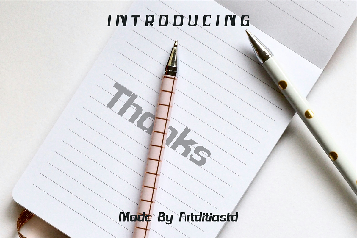 Fajara font, a Sans Serif Font by artditiastd (Photo 3 of 3)