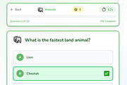 GK Quiz for Middle School Students, a HTML Template by DesignMarket (Thumbnail 3 of 5)