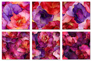 Alcohol Ink Rose Seamless Pattern, a Texture Graphic by Dream Creation (Thumbnail 6 of 6)