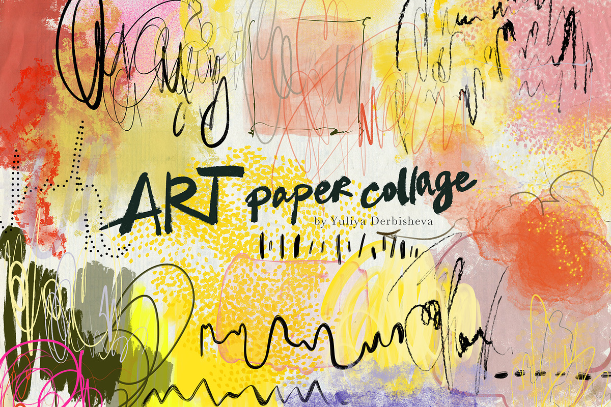 Art Paper collage element scraps, an Object Graphic by Yuliya Derbisheva (Photo 13 of 15)