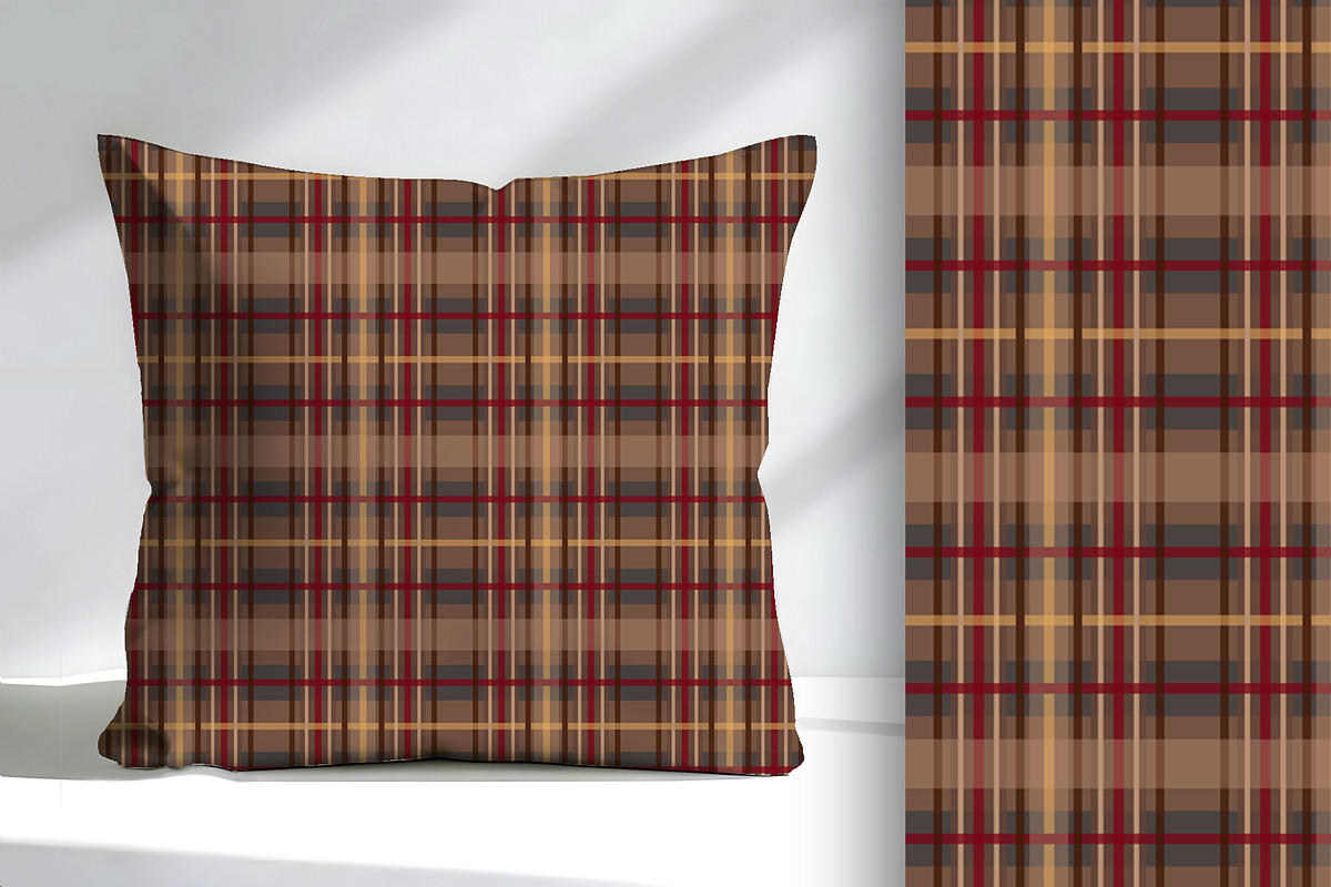 Regal Rich Plaid Seamless Pattern, a Pattern Graphic by Sharon Schwalbe (Photo 4 of 6)