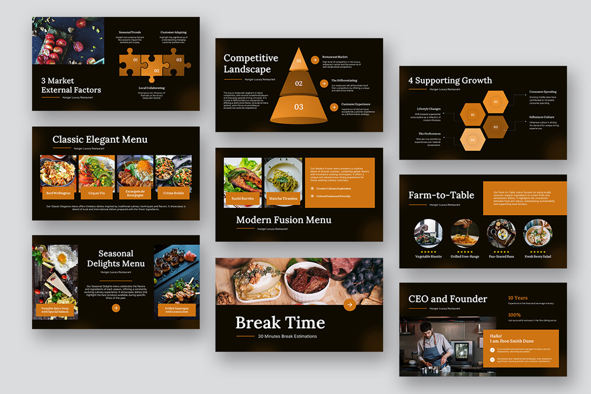 Hunger Luxury Restaurant Keynote, a Presentation Template by kerismaker (Photo 5 of 10)