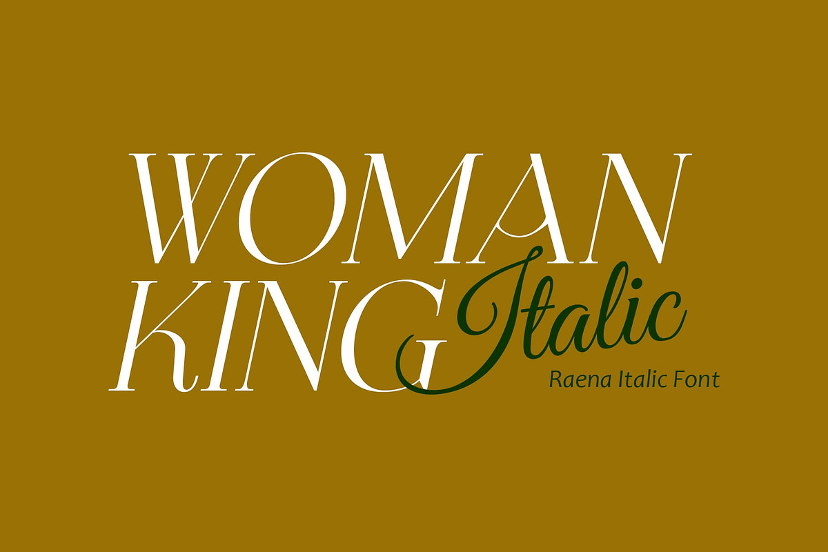Raena – Elegant Font, a Serif Font by Craft Supply Co. (Photo 2 of 8)