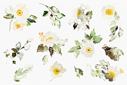 4-in-1 Watercolor Floral Bundle 03, an Illustration by Karma (Thumbnail 23 of 33)