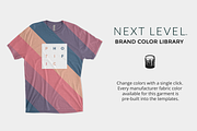 Next Level 6010 Mockups, a Shirt Mockup by Photific (Thumbnail 5 of 6)