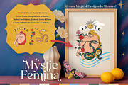 Mystic Femina Clipart Collection, a Decorative Illustration by Anna Babich (Thumbnail 2 of 9)