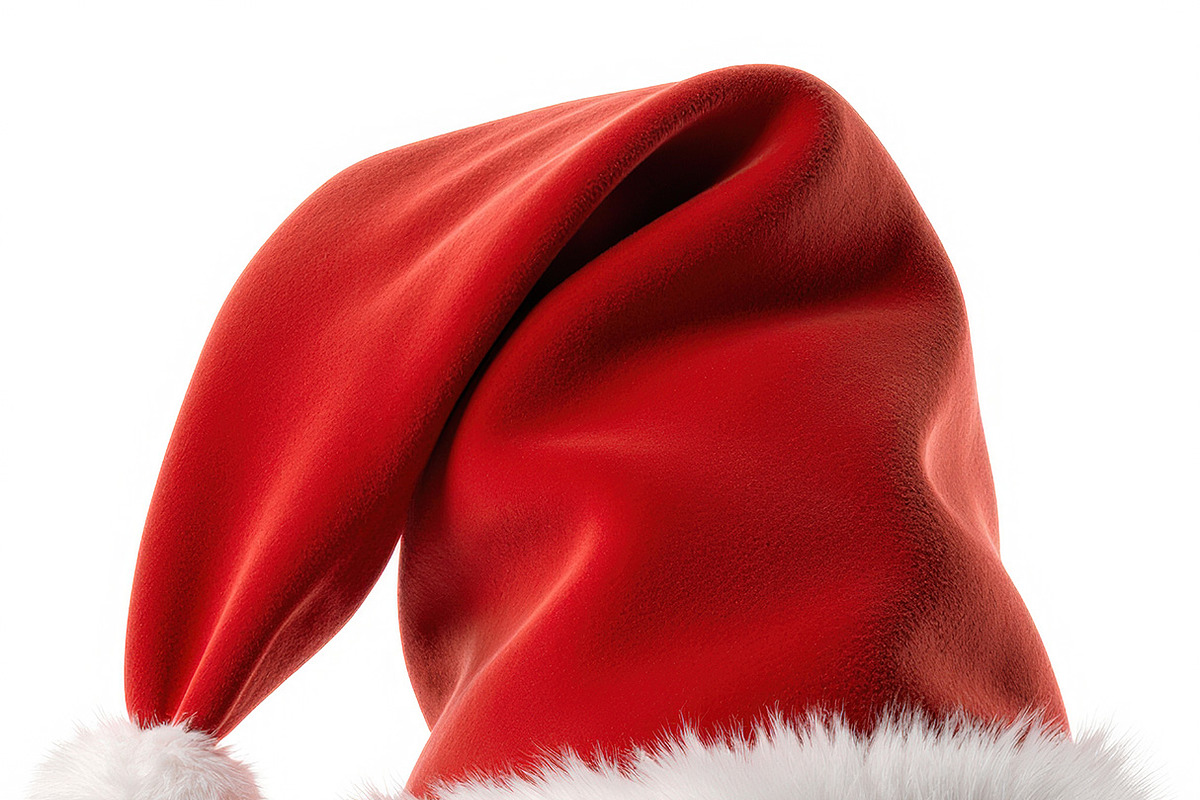 3D Realistic Santa Hats Collection, an Object Illustration by StockVerse Creative (Photo 4 of 4)