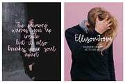 Meownella Script, a Script Font by supfonts (Thumbnail 2 of 8)