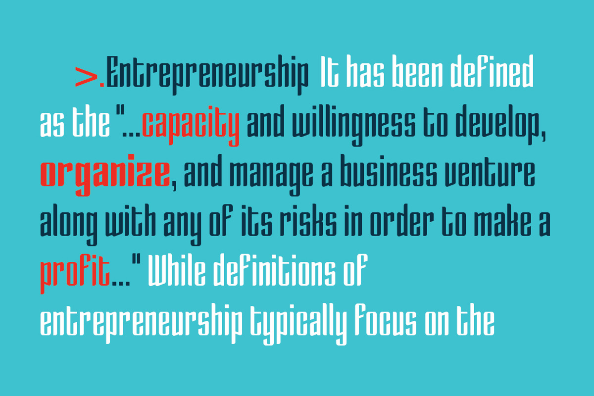 Enza Medium, a Sans Serif Font by Neo Type Foundry (Photo 9 of 10)