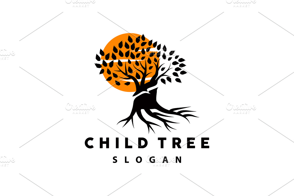 Tree Logo, Educational Playground, a Branding & Logo Template by Maylianaw28