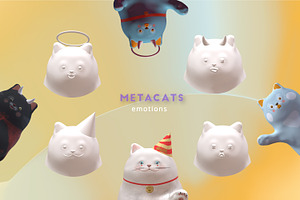 MetaCats 3D Models Procreate Brushes