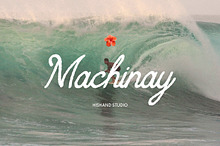 Machinay Script Font