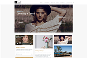 Ink Minimalist Blog WordPress Theme, a WordPress Template by Visualmodo (Thumbnail 2 of 20)
