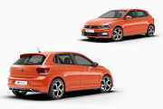 Compact Car Mockup 1, an Advertising Mockup by Mockupix (Thumbnail 8 of 12)