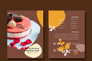 RecipeBook Template Cookbook Keynote