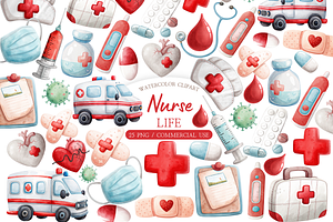 Nurse Life Sublimation Bundle, an Illustration by MockupWizard