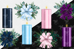 Holiday Candle Bouquets