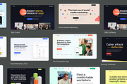 Sharko - Landing Page UI Kit, an UI Kit Template by FinestDevs (Thumbnail 4 of 6)