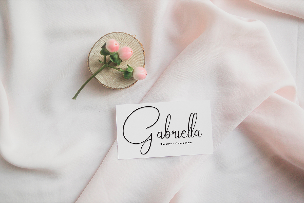 Wonderful | Script Font, a Handwritten Font by Scratchones (Photo 4 of 8)