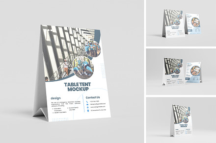 TABLE TENT MOCKUP, an Advertising Mockup by YurnalisPerix